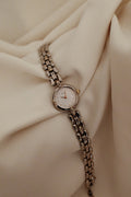 Vintage Citizen Ladies Sylph Silver Watch with Silver Dial