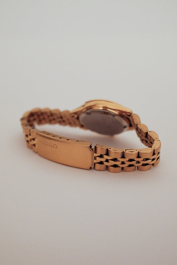 Vintage Citizen Ladies Gold Day-Date Sport Watch