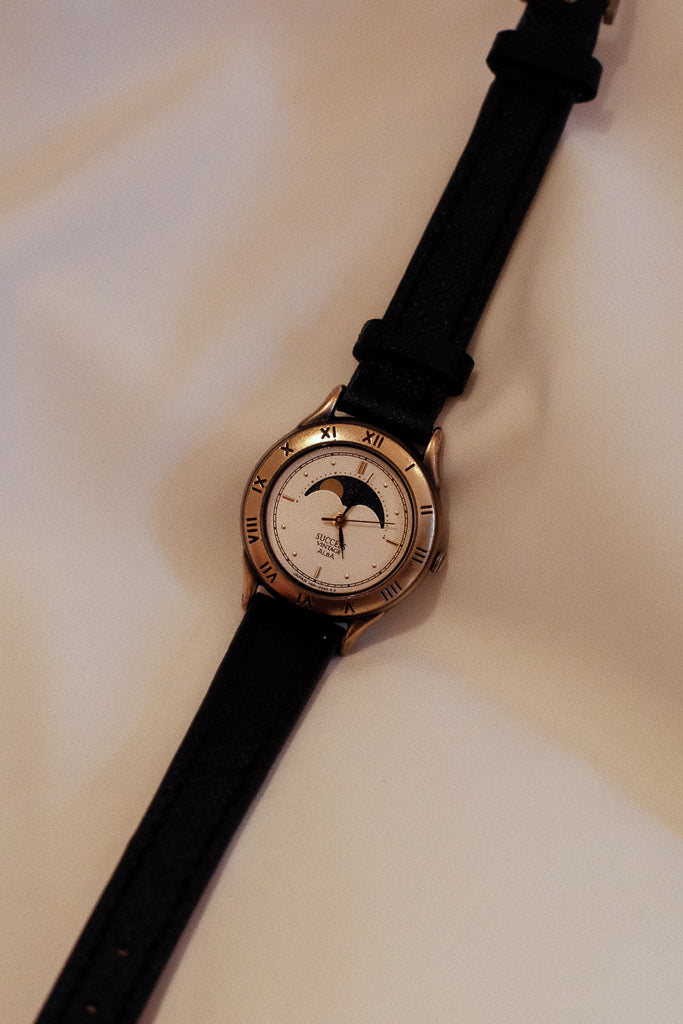 Vintage Alba Success Moonphase Ladies Dress Watch