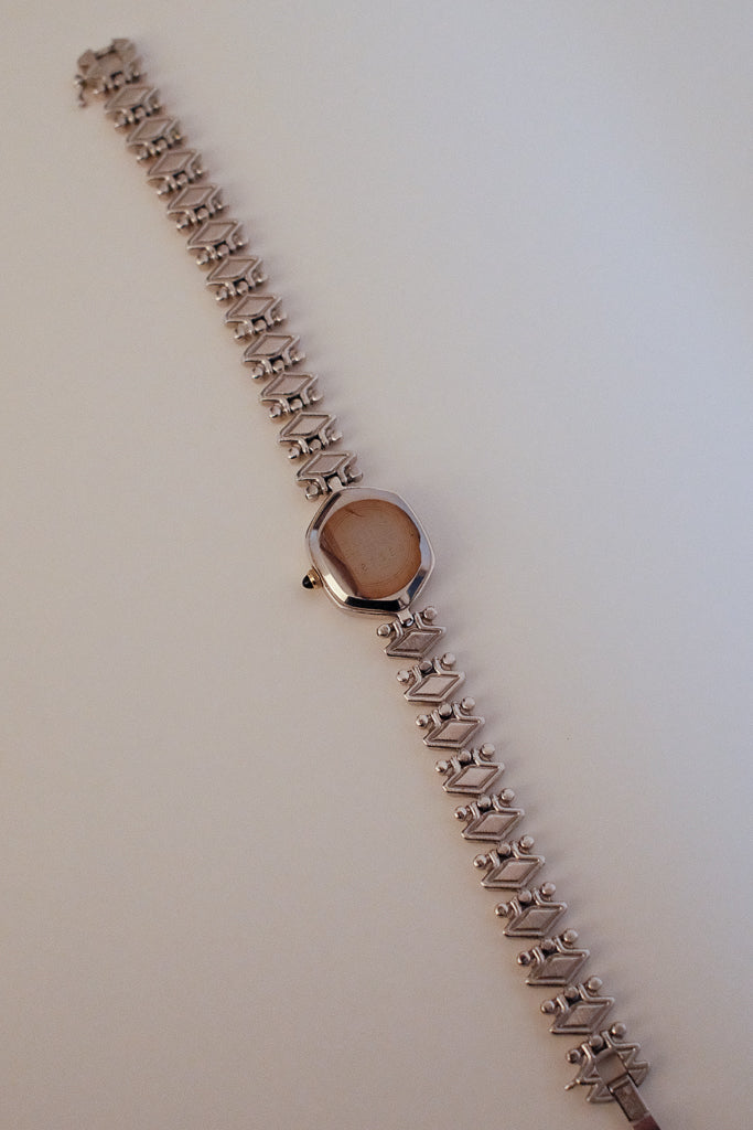 Vintage Rado Ladies Two-Tone Geometric Watch